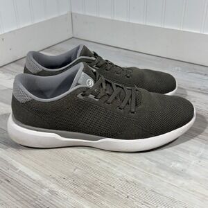 Peter Millar Glide v3 Shoes‎ Men 9.5 Olive Leaf Knit Athletic Training Casual